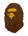 A BATING APE SIGN PAINTING